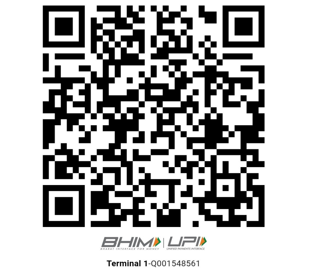 UPI QR Code - Terminal 1-Q001548561